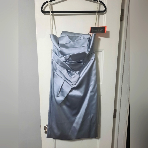 Karen Millen 8 Silver - Picture 1 of 6